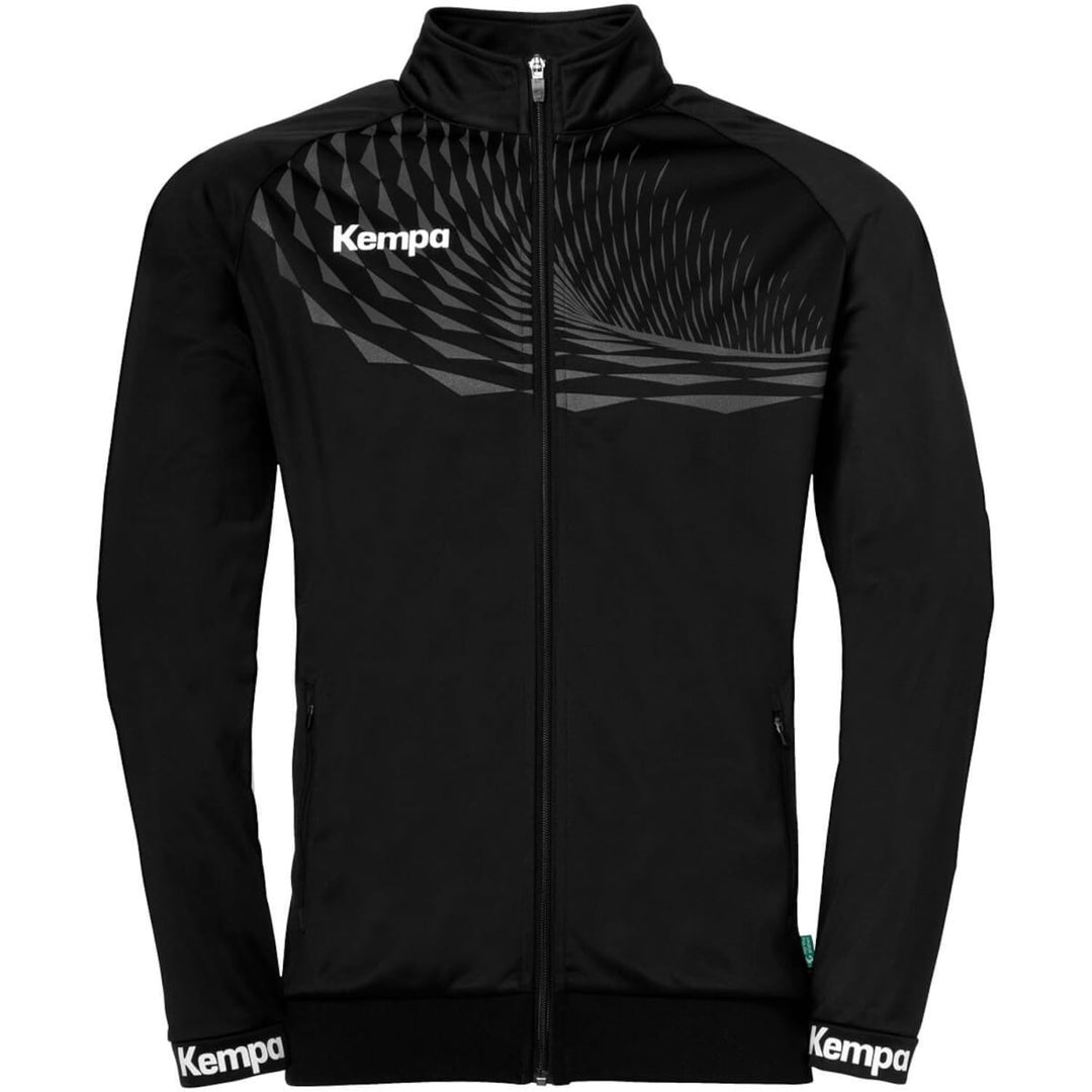 Kempa Herren Wave 26 Poly Jacket Poly Jacket Herren Jungen Sport Fussball Trainingsjacke Sweatshirt