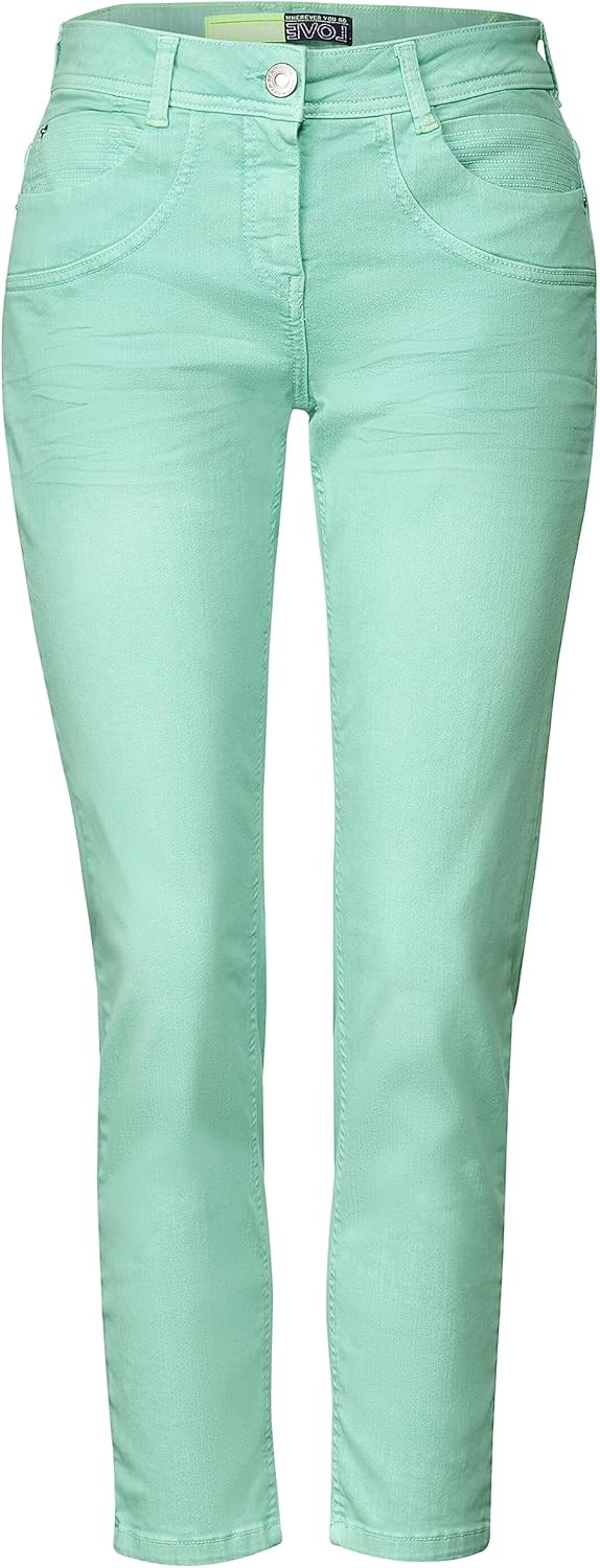 Cecil Damen Jeanshose Tapered 26W / 30L Clary Mint, 26W / 30L Clary Mint