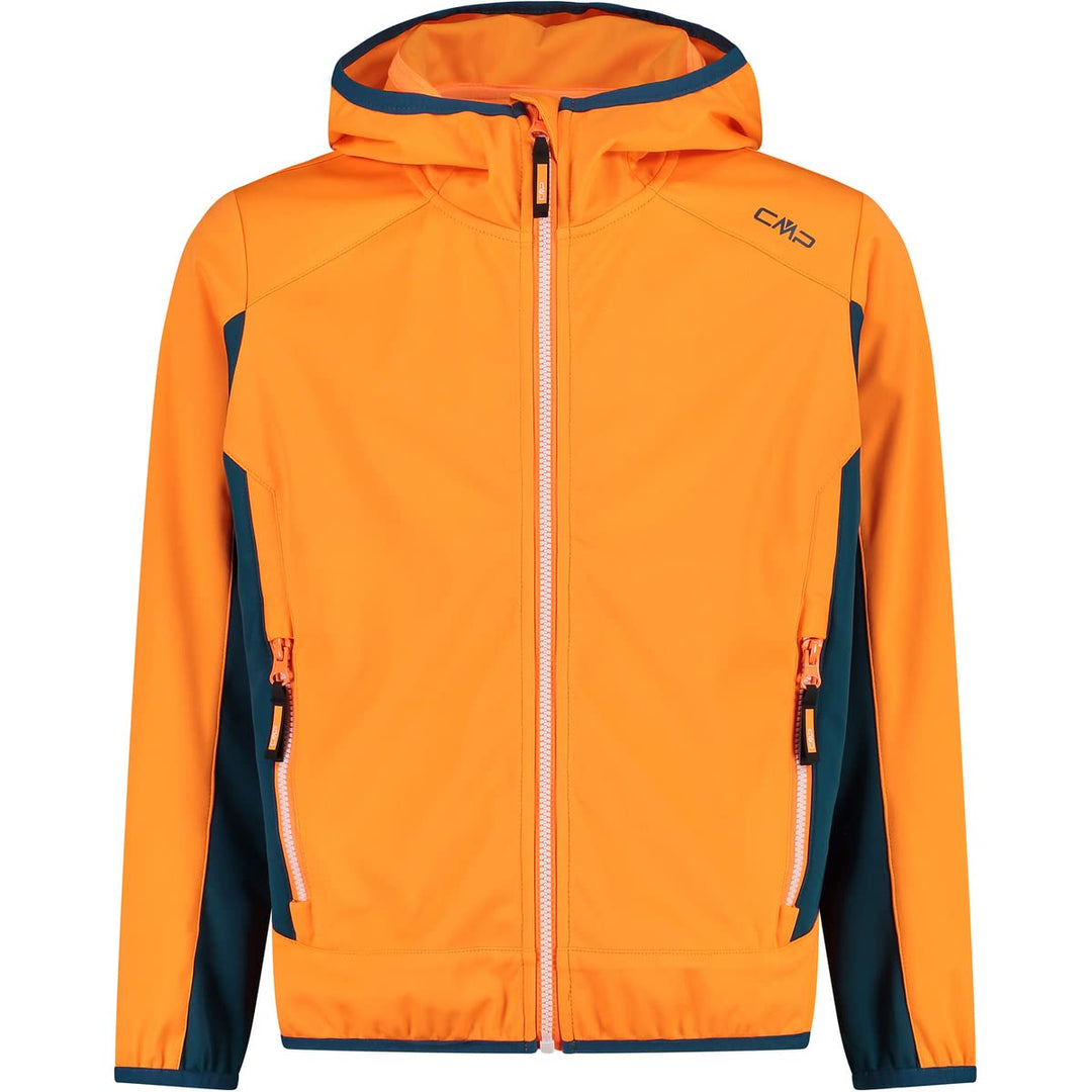 CMP - Leichte Softshelljacke für Kinder, Flammentiefer See, 116