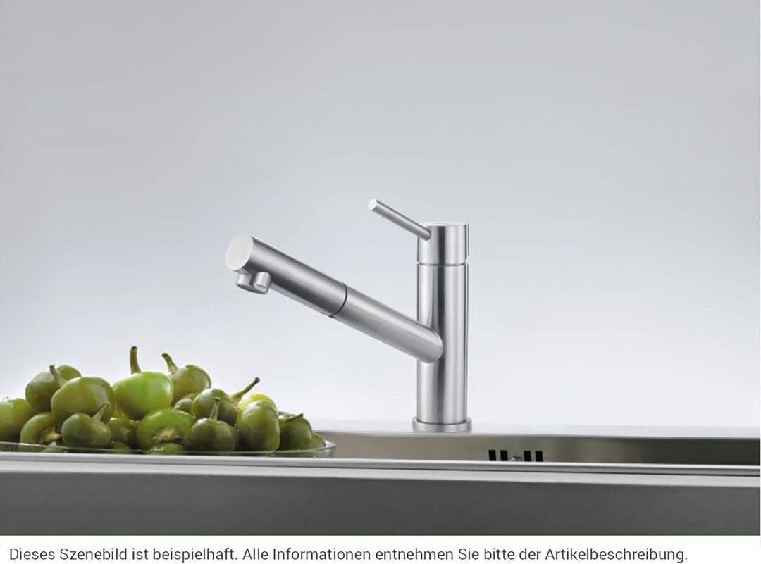 FRANKE Orbit Pull-Out 115.0569.461 Spültischarmatur, Edelstahl