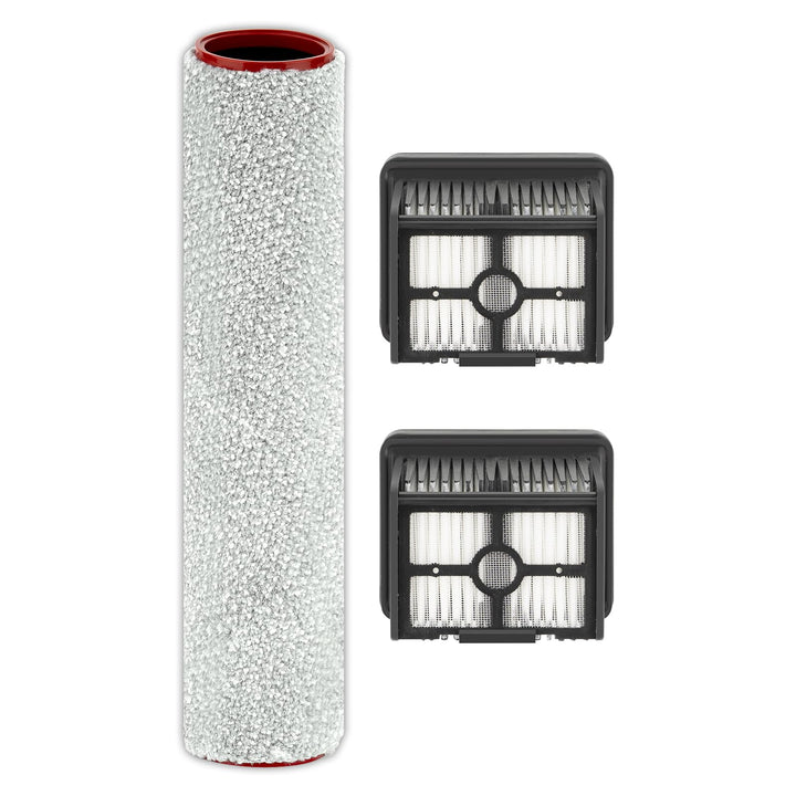 (3 Stück) H15 Pro Ersatz-Bürstenwalzen und HEPA-Filter Kompatibel mit Dreame H15 Pro/ H15 Mix/ H12 P