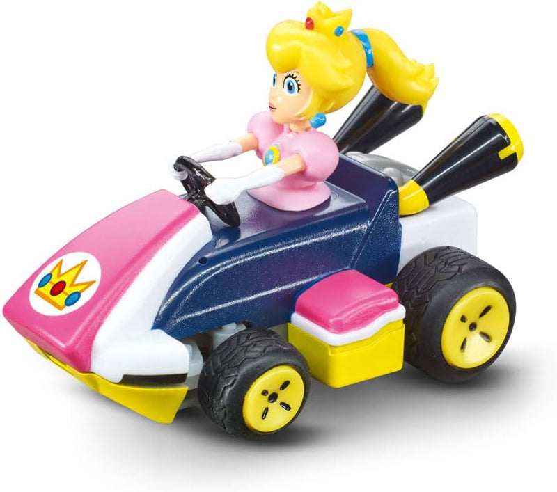 Carrera RC Mario Kart Mini RC Peach I Für Kinder und Erwachsene, Jungs & Mädchen I Einzigartige Orig