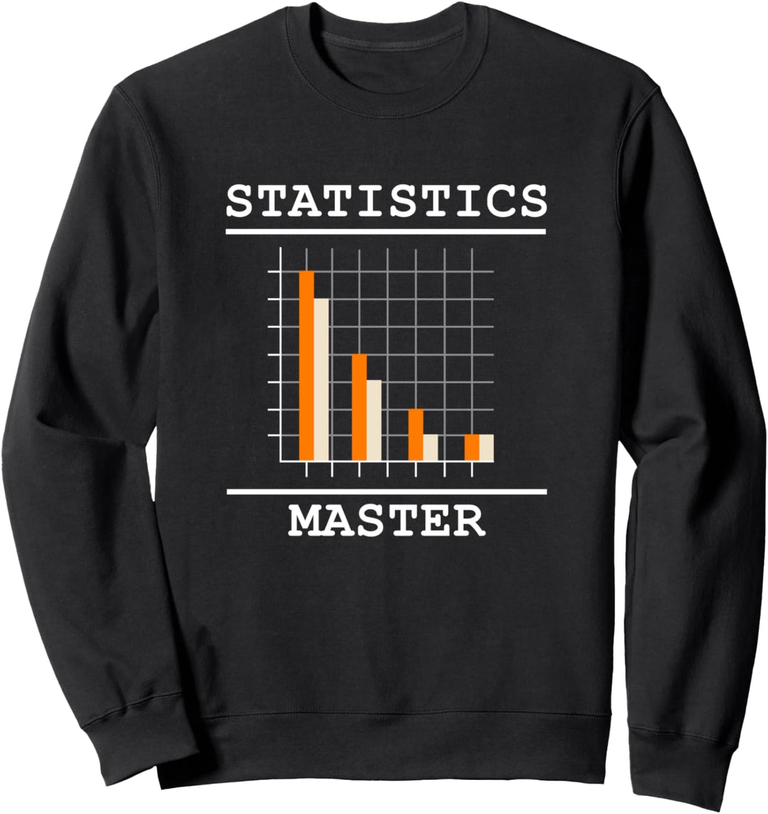 Statistik Master Datenanalyst Datenwissenschaft Sweatshirt
