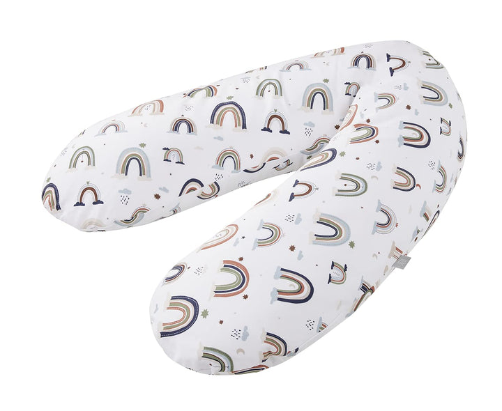 Rotho Babydesign Stillkissen Multi (190 x 35 cm) - Hypoallergen - geräuschlos - Seitenschläferkissen