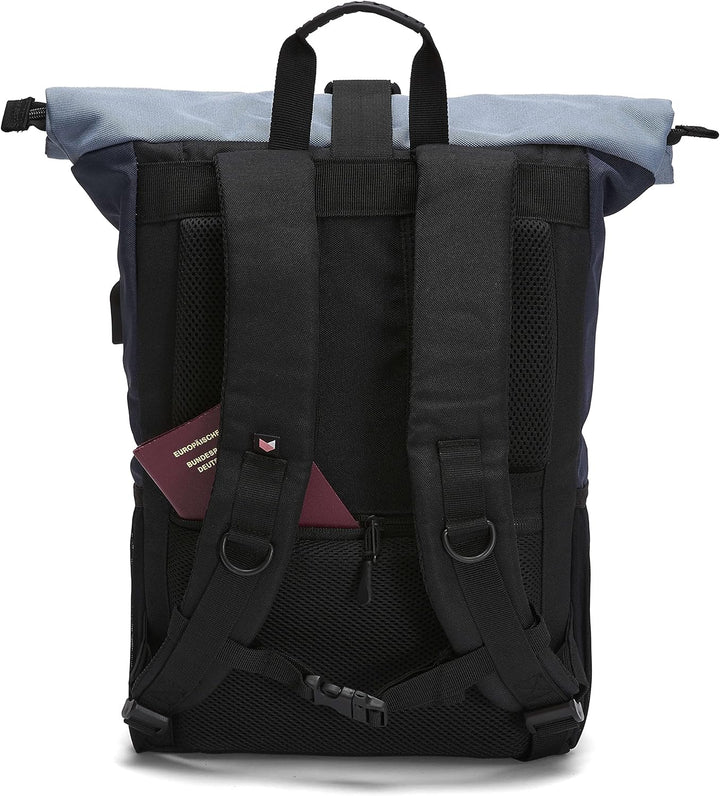 Ela Mo Rucksack Damen Schön, Komfortabel und Durchdacht 18 L (Nightblue), Nightblue