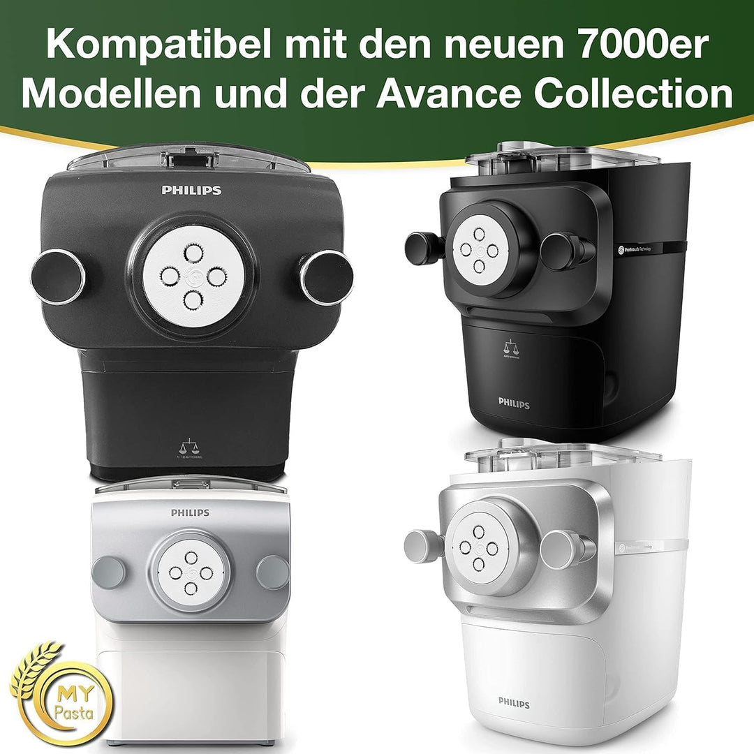 MY PASTA - Elbow Sugo grosse Hörnchen - Zubehör für Pastamaker Pasta Disc kompatibel mit Philips Pas