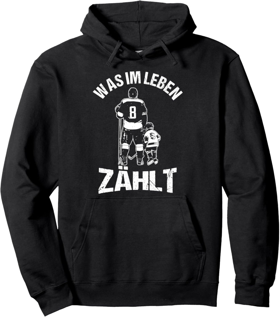 Hockey Spieler Eishockey Vater Und Sohn Spieler Sport Pullover Hoodie