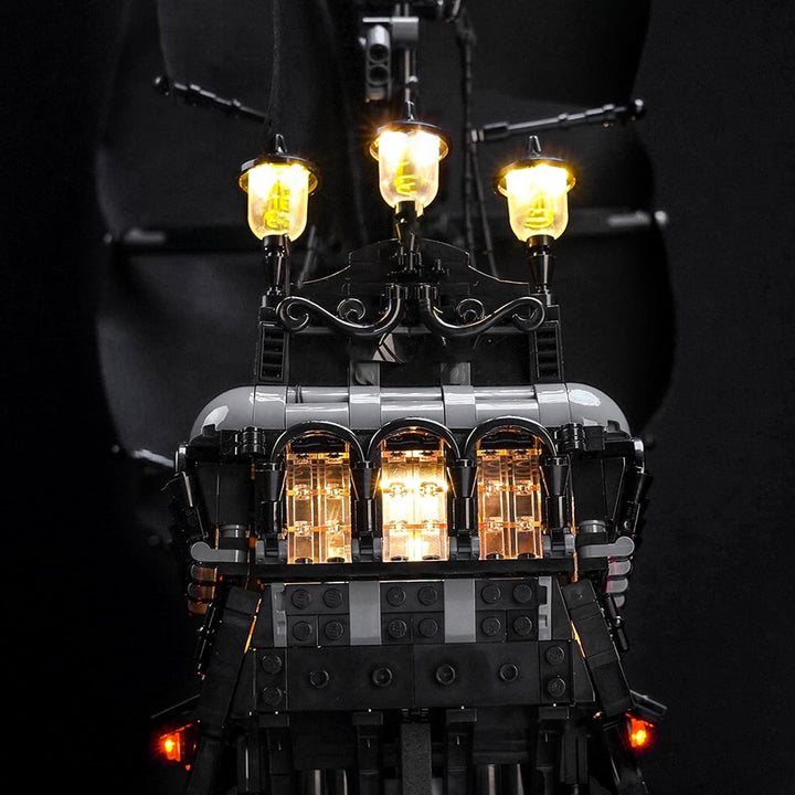 Fernbedienung Led Licht Set Kompatibel mit Lego Captain Jack Sparrow's Pirate Ship 10365 (Kein Model
