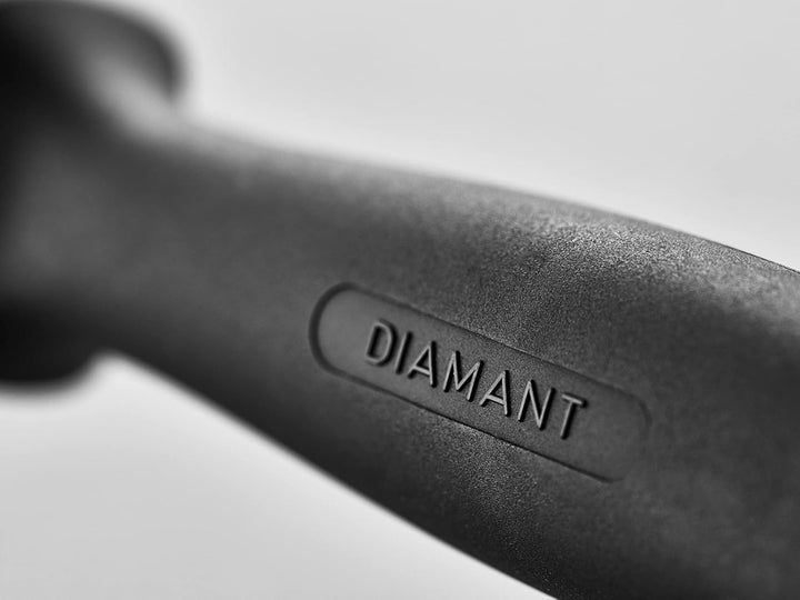 WÜSTHOF Diamant-Schärfstab 23 cm fein, Schwarz / Silber, 23 cm