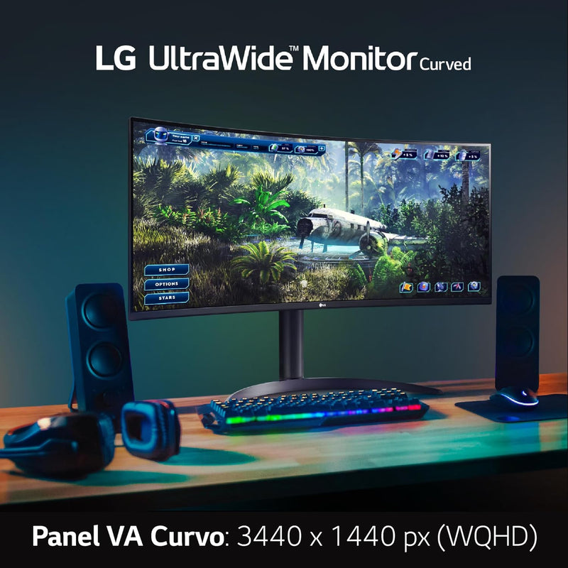 Monitor LG UltraWide 34WP65C-B