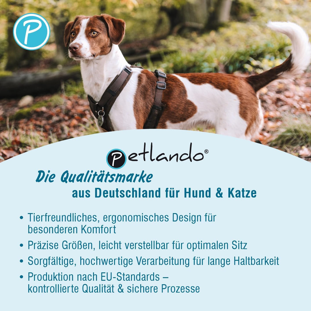 Petlando Hundegeschirr Mesh Y-Comfort mit atmungsaktivem Mesh, leicht &amp; robust, stufenlos verstellba