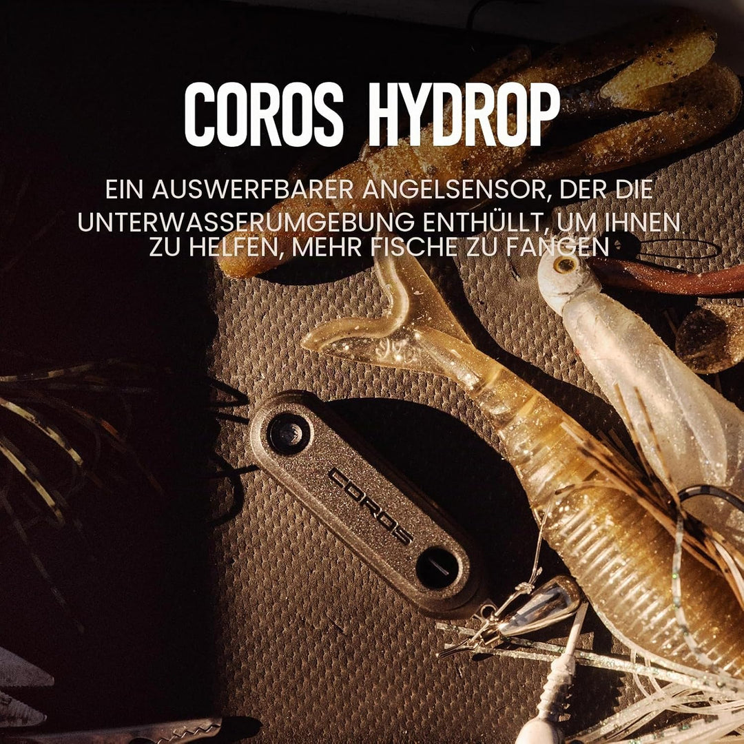 COROS HYDROP Fischfinder - Leichter auswerfbarer Sensor zur Messung von Tiefe, Temperatur, Helligkei