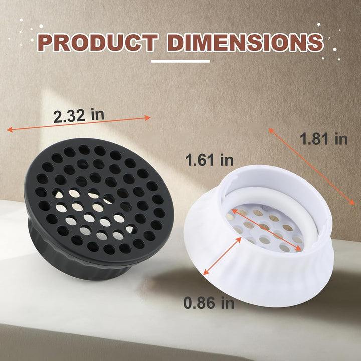 YHX-OU 2 Stück Spaghetti EIS Aufsatz für Ninja Creami Swirl Softeismaschine