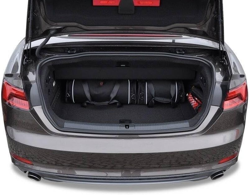 KJUST DEDIZIERTE KOFFERRAUMTASCHEN 4 STK KOMPATIBEL MIT Audi A5 Cabrio B9 2017