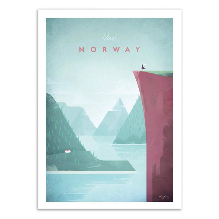 Wall Editions Art-Poster - Visit Norway - Henry Rivers