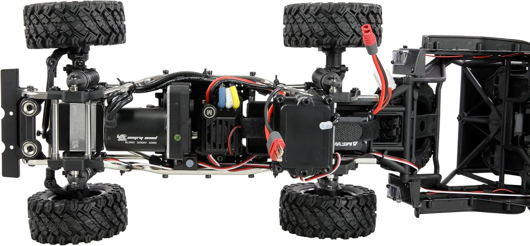 Amewi Hyper Go SC Scale Crawler Basic-Version brushless 1:12 RTR anthrazit RC ferngesteuert