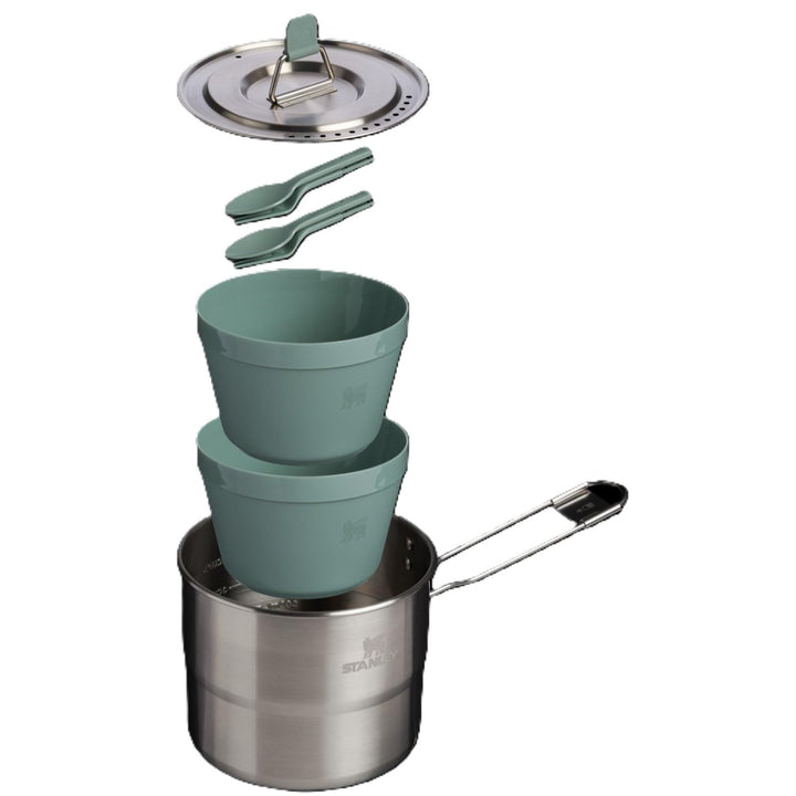 Stanley Wildfare Go Two Bowl Cook Set 1.1L / 1.25QT Isolierkanne AS1009997020 Shale, Shale