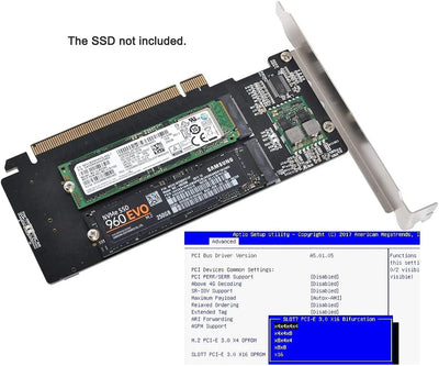 NFHK Combo M.2 NGFF B-Key & mSATA SSD to SATA 3.0 Adapter Converter Case Enclosure with Switch 4X NV