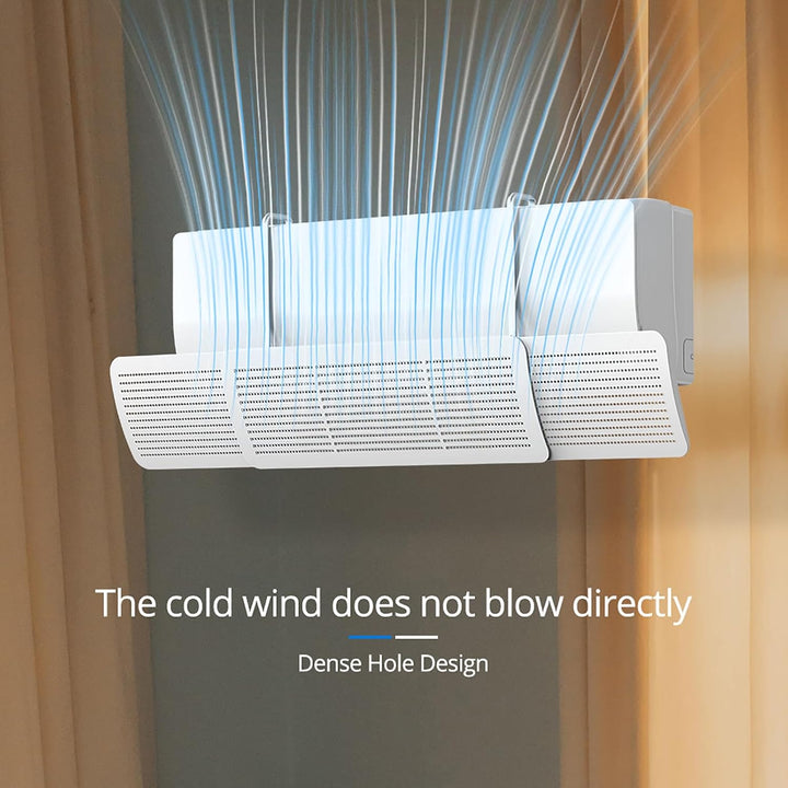 Klimaanlage Windabweiser Universal für Zuhause Büro Klimaanlagen Deflektor Plastik Adjustable für Wa