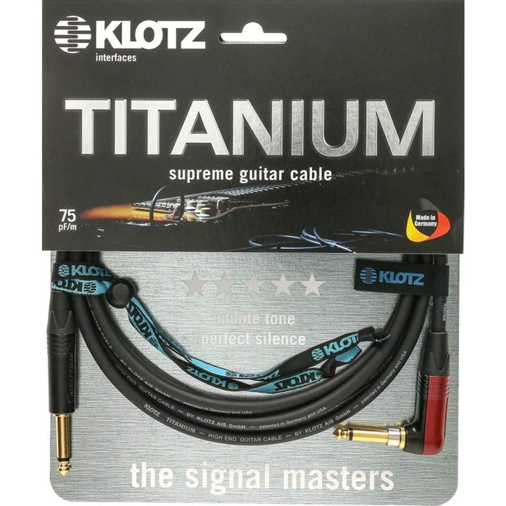 Klotz TIR0900PSP Titanium Instrumentenkabel 9 m - Instrumentenkabel