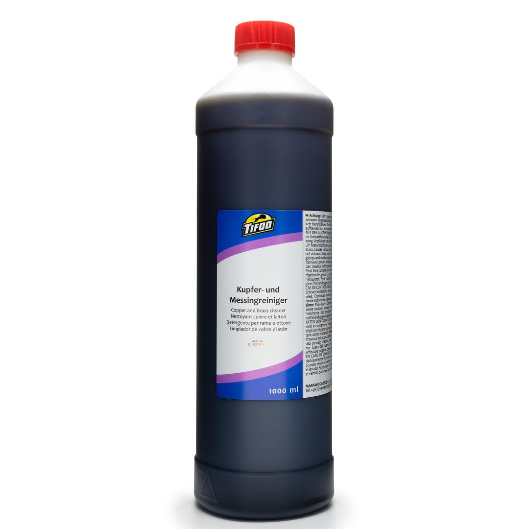 Kupferreiniger/Messingreiniger (1000 ml – Kupfer und Messing reinigen, Politur, Tauchbad 1 l (1er Pa