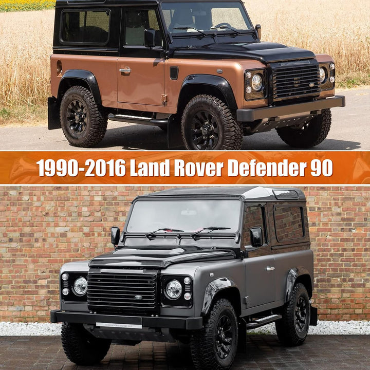 Autoabdeckung Wasserdicht Ersatz für Land Rover Defender 90 1990-2016, Vollgarage Autoplane Car Cove