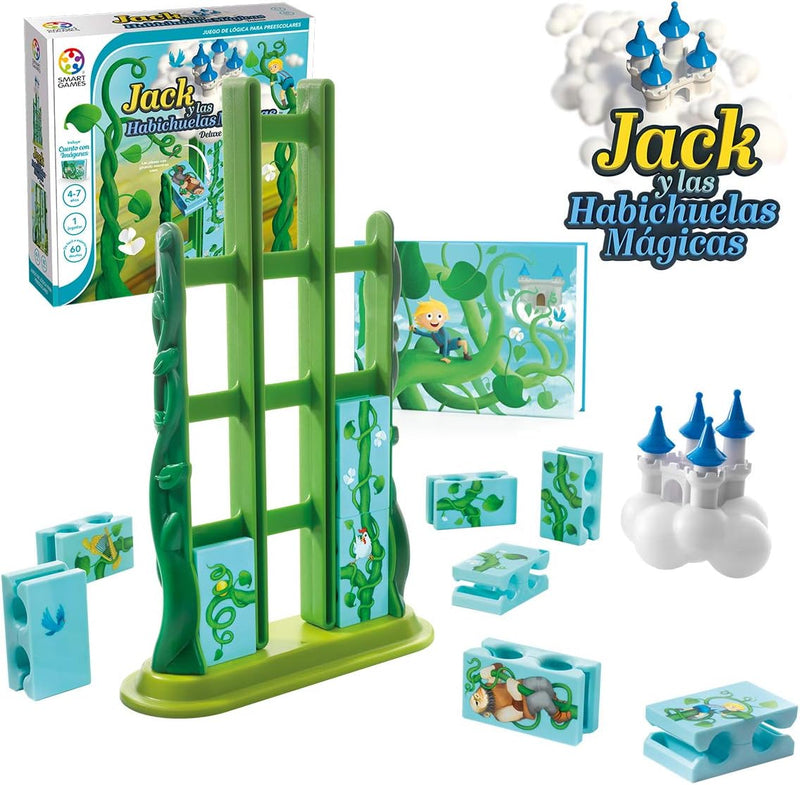 SmartGames – Jack and The Magic Beads, Kinderspielzeug 4 Jahre oder mehr, Lernspiele, Puzzle 4 Jahre