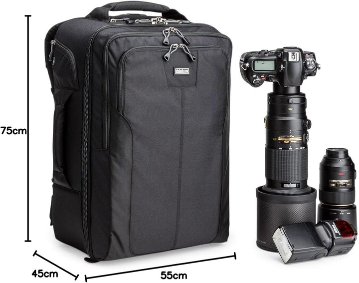 THINK TANK Airport Accelerator Umhängetasche, 75 cm, Schwarz (Negro)
