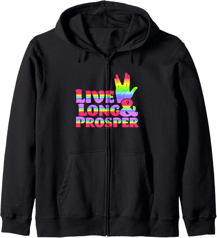Star Trek: The Next Generation- Rainbow Prosper Kapuzenjacke