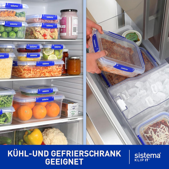 Sistema Frischhaltedosen für Lebensmittel | Meal Prep-Behälter mit DeckelnLunchboxenSnackdosen &amp; meh