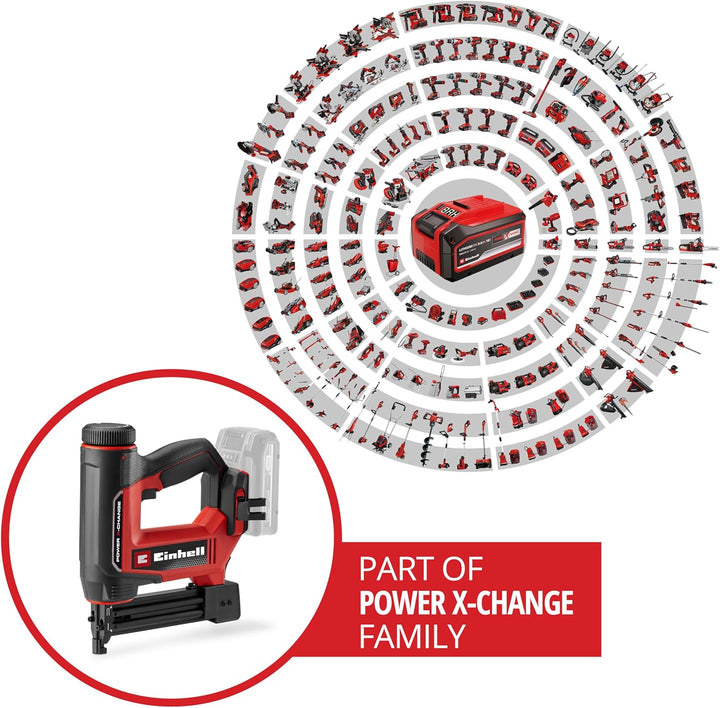 Einhell Akku-Nagler / -Tacker TE-CN 18/32 Li - Solo Power X-Change (18 V, 20 Schläge/min, max. 25 mm