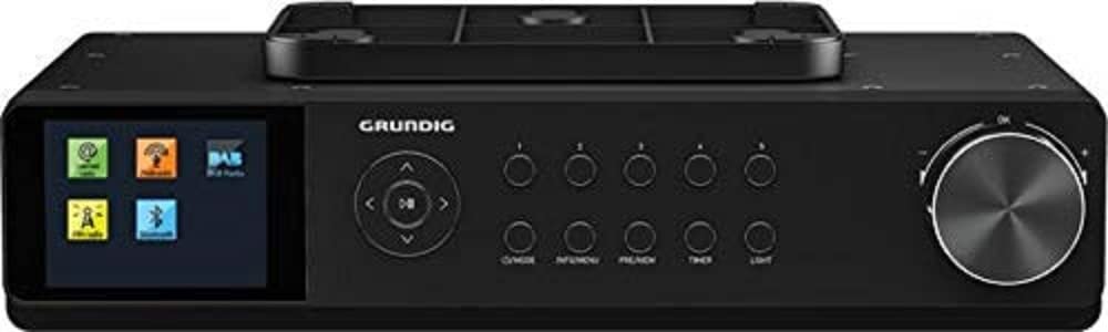 Grundig GKR1060 DKR 3000 BT DAB + WEB Küchenradio mit Bluetooth, DAB + Empfang und Internetradio Sch