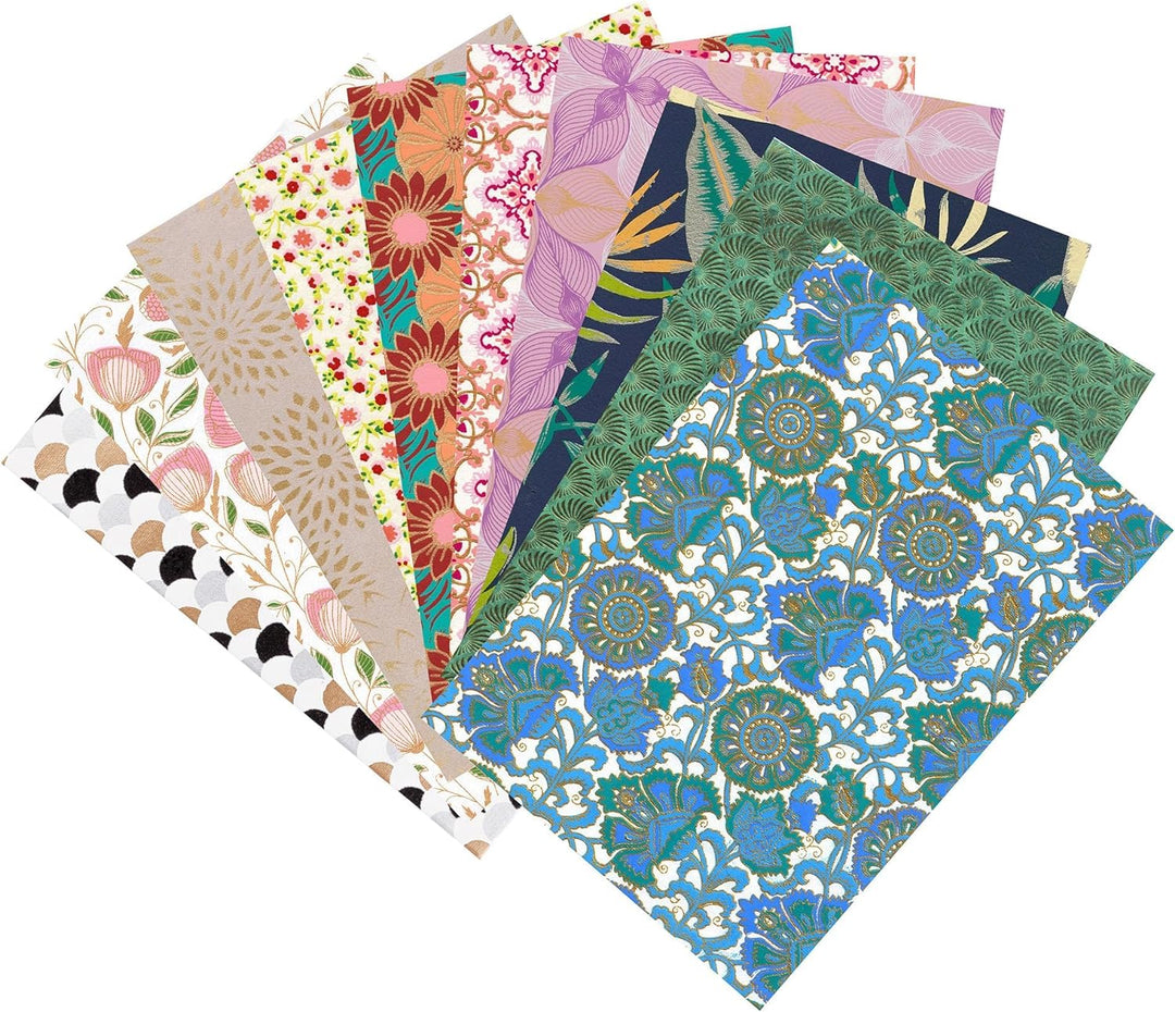 Clairefontaine 95218C Block kopfseitig verleimt mit 80 Bögen Papier aus aller Welt (DIN A4, 21 x 29,