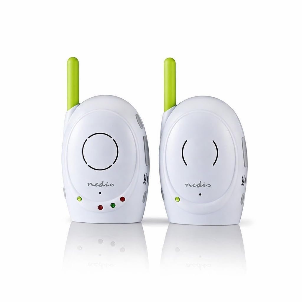 Nedis - Audio-Baby-Monitor - Babyphone - Gegensprechfunktion - Batteriebetrieben/Netzstromversorgung