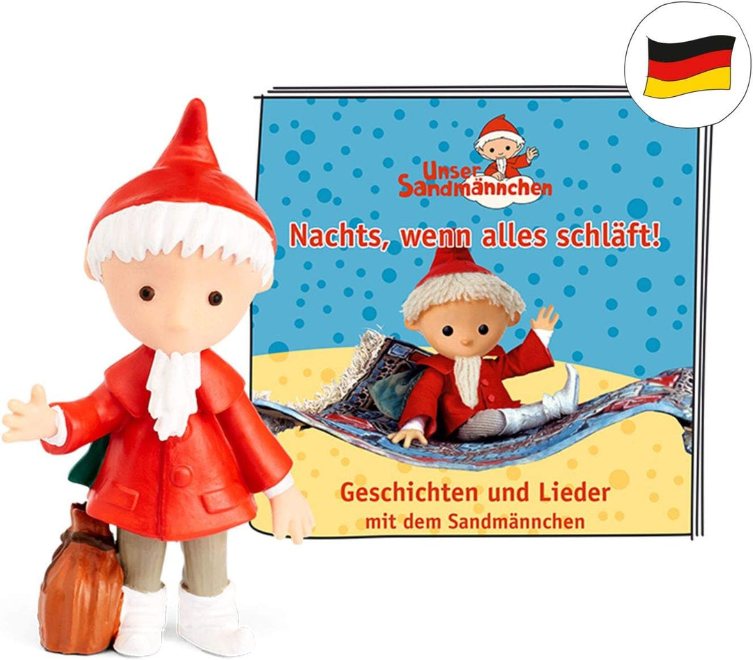 tonies Hörfiguren für Toniebox, Unser Sandmännchen – Nachts, wenn Alles schläft, Hörspiel mit Lieder