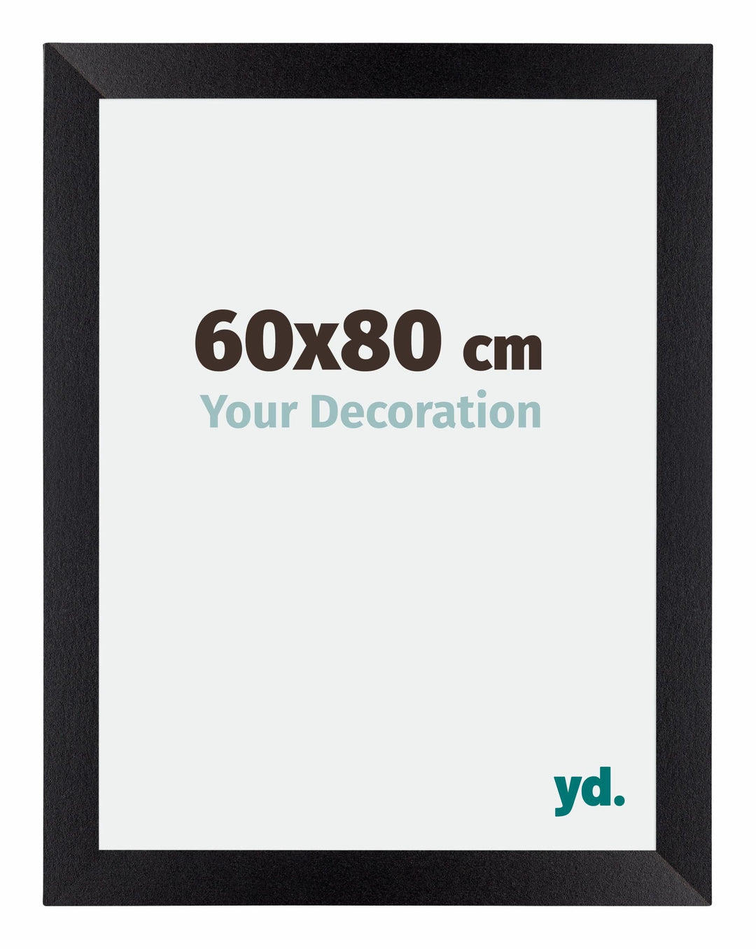 yd. Your Decoration - Bilderrahmen 60x80 cm - Bilderrahmen aus MDF mit Acrylglas - Antireflex - Ausg