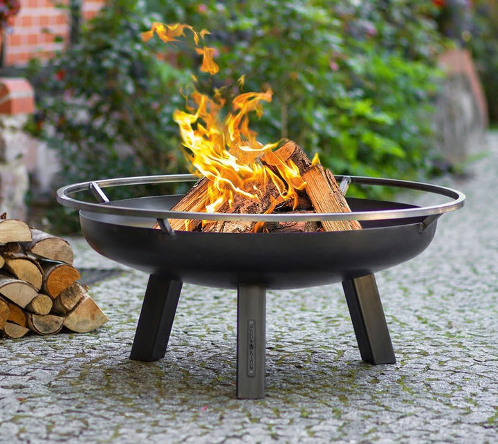 CookKing Porto Feuerschale 60cm - BBQ Feuerschalen für den Garten - Feuerstelle Outdoor &amp; Feuertonne