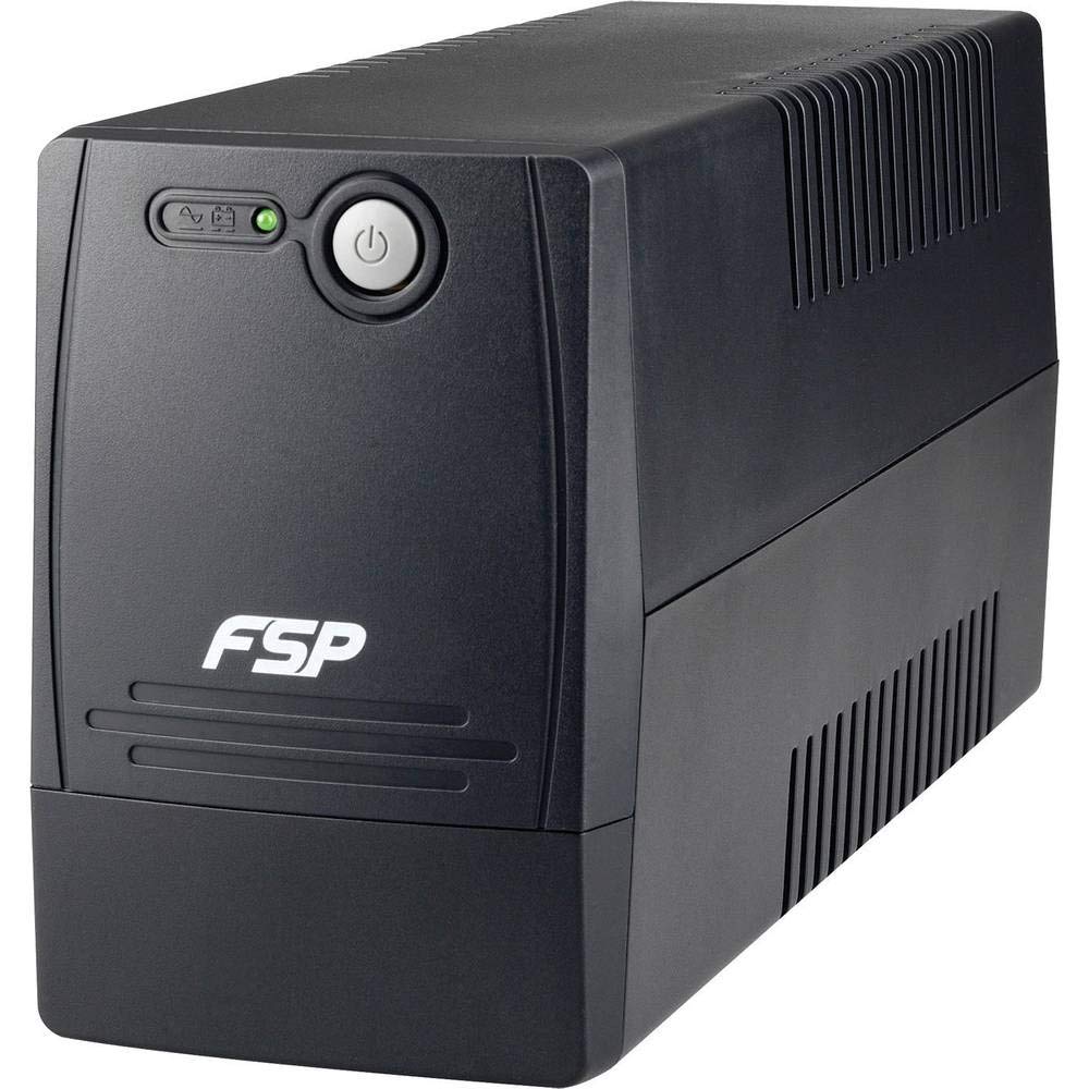 FSP Fortron FP 600 Line-Interactive USV 600 VA / 360 W, 2X Schuko, Eingang Spannungsumfang 162-290 V