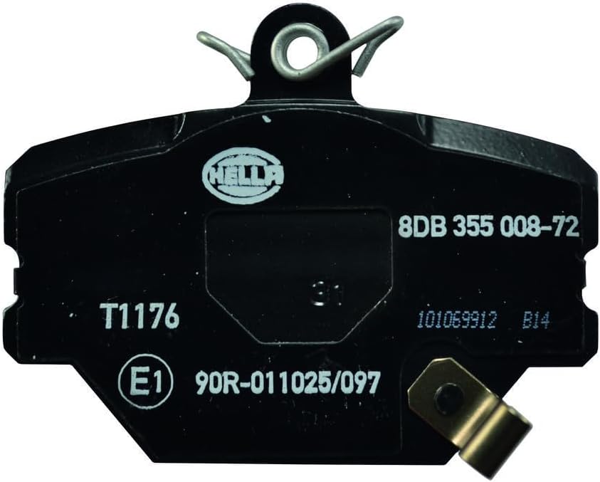 HELLA PAGID 8DB 355 008-721 Bremsbelagsatz - T1176 - Dicke/Stärke: 15.8mm - Bremssystem: Bosch - mit