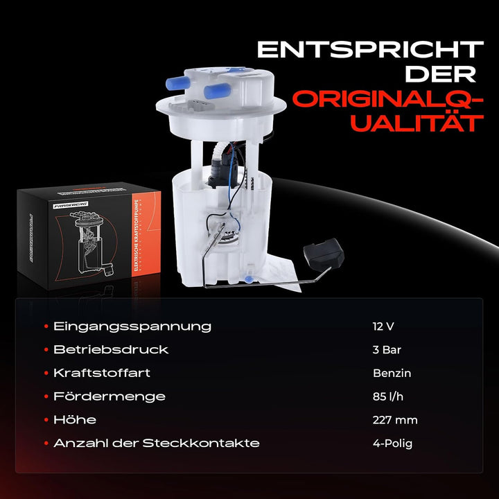 Kraftstoffpumpe Benzinpumpe für Evasion 22, U6 Xantia X1 Xantia Break X1 806 221 1.8L Benzin 1995-20