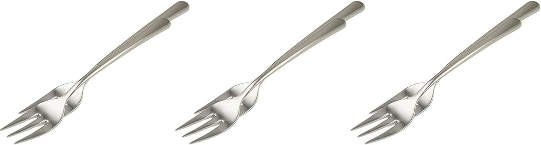 Zwilling NOVA 6 Kuchengabeln 03) Kuchengabel-Set, 03) Kuchengabel-Set