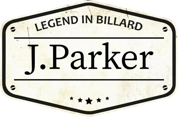 Parker Billard Queue Pool Magic, 2-teilig, PM-1 und PM-2, Top Design Billardqueue, super Qualität, h