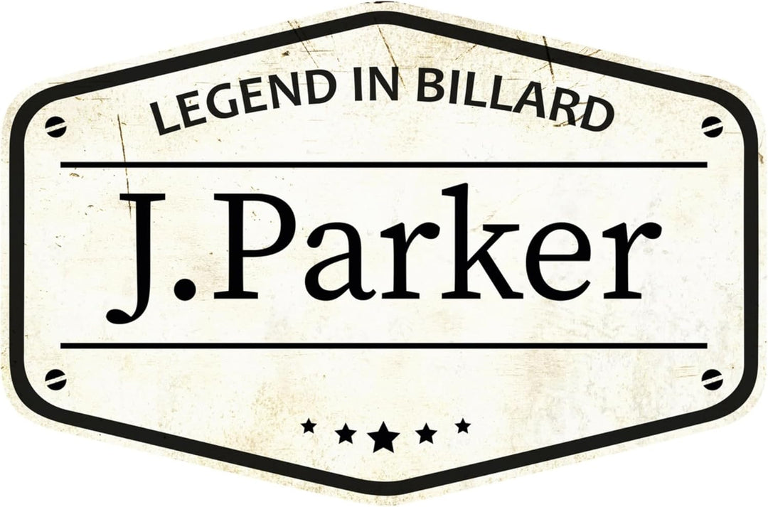 Parker Billard Queue Pool Magic, 2-teilig, PM-1 und PM-2, Top Design Billardqueue, super Qualität, h