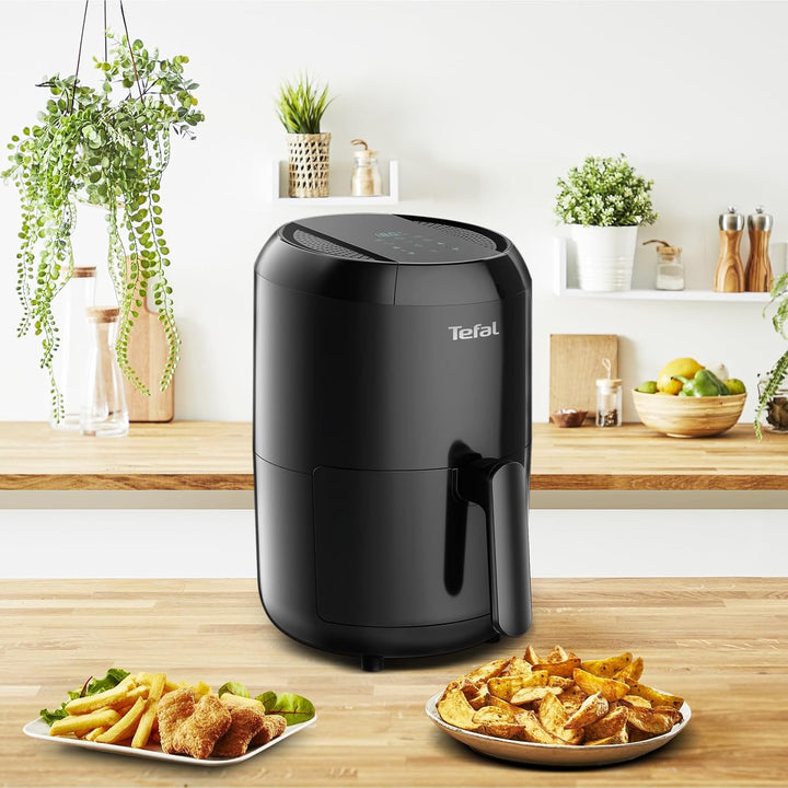 Tefal EY3018 Easy Fry Compact Heissluftfritteuse | Kapazität: 1,6 L | 6 Kochprogramme | Digitales Di