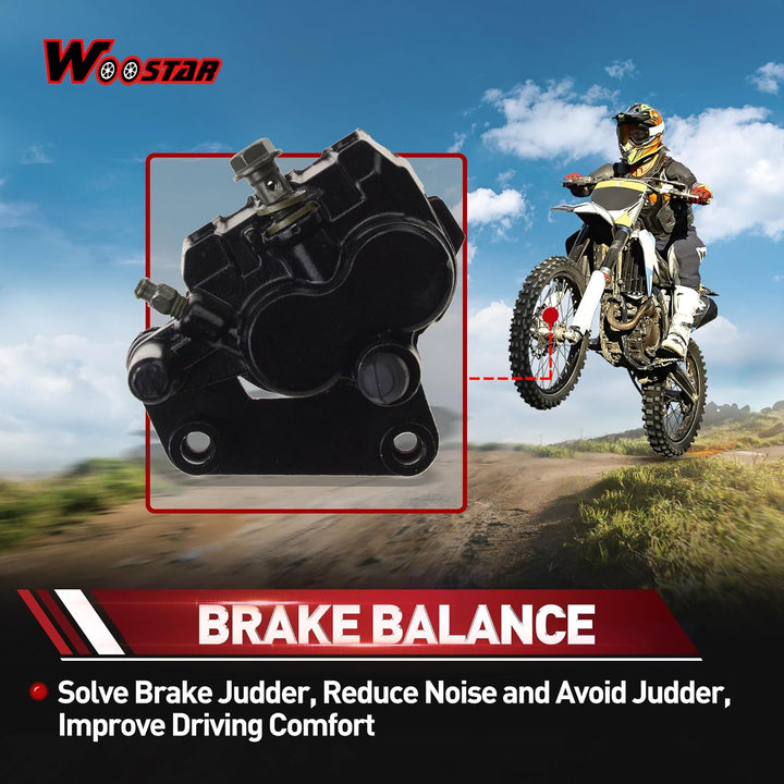 WOOSTAR Hydraulische Scheibe Bremssattel Hinten Ersatz für Jialing 150ccm 200ccm 250ccm Dirt Pitbike