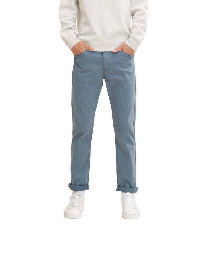 TOM TAILOR Herren 5-Pocket Hose 29W / 30L 10877 - China Blue, 29W / 30L 10877 - China Blue