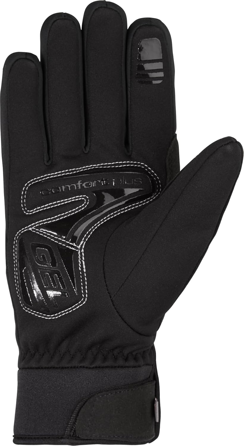 Ziener Herren Donni Fahrrad-Handschuhe Winter | Primaloft, Gore-Tex Infinium 8 Schwarz, 8 Schwarz