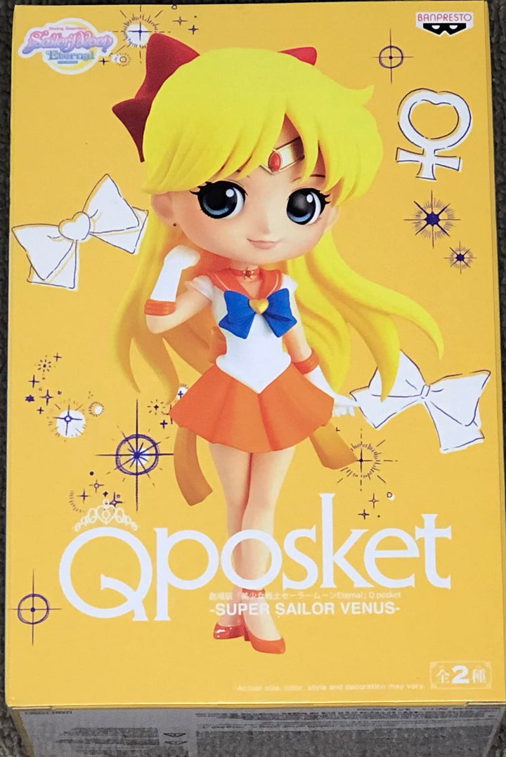 Inconnu Noname Sailor Moon Eternal – Super Sailor Venus – Figur Q Posket Ver.a, BP17109, Inconnu
