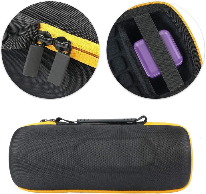 co2CREA Hart Reise Schutz Hülle Etui Tasche für JBL Charge 4 / JBL Charge 5 Tragbarer WiFi und Bluet