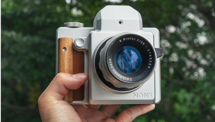 NONS SL645 (Mini Film) Sofortbild Spiegelreflex Kamera für Canon EF Objektive (Ojektiv Nicht im Lief